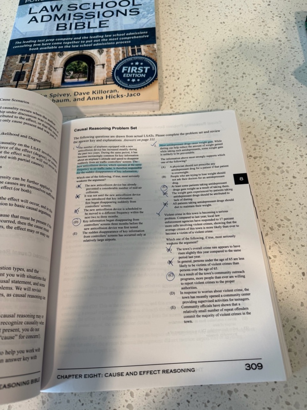 LSAT Powerscore Prep 2024-2025 - Picture 2 of 5